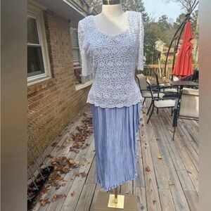 George F. Couture New York Dress Beaded Size 10